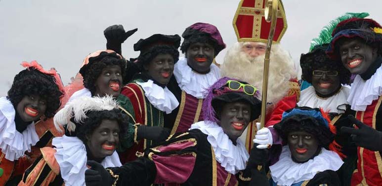 Sinterklaas spektakel vanaf de vereniging
