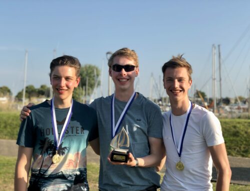 Winnaars 2e Pinksterzeiltocht: Fabian, Casper en Marijn