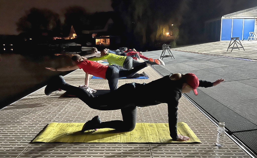 Vanaf 26 oktober 2023 – Elke donderdagavond Eemdoor-training, op het vlot, vanavond de eerste keer