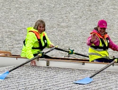 Een geweldige roei-uitdaging tijdens stromend-waterclinic bij Isala in Zuthpen