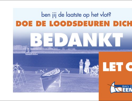 Als laatste op de vereniging? Sluit de deuren