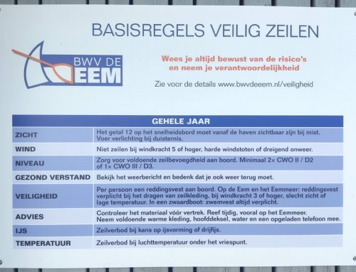 Veiligheidregels Zeilen